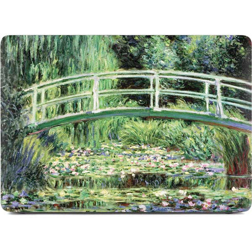 White Waterlilies, 1899 by Monet Apple MacBook Air Skin