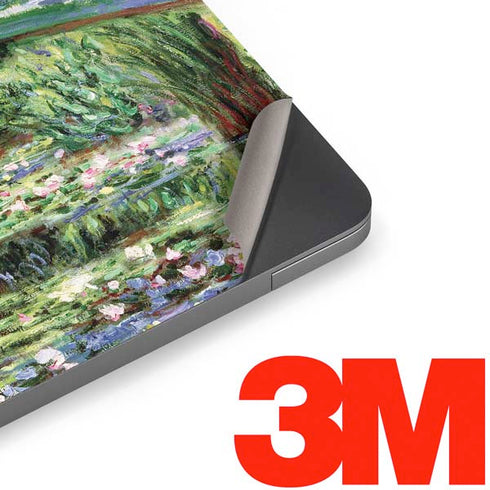 White Waterlilies, 1899 by Monet Apple MacBook Air Skin