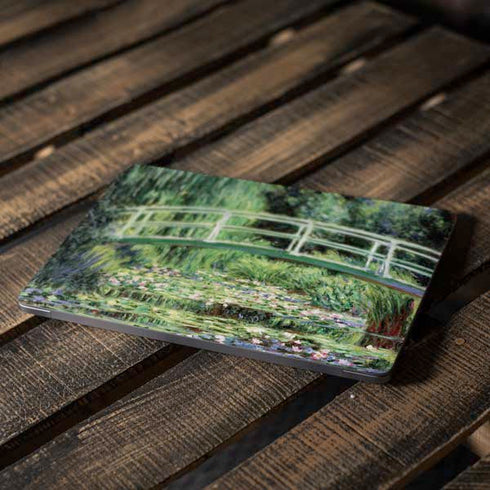 White Waterlilies, 1899 by Monet Apple MacBook Air Skin