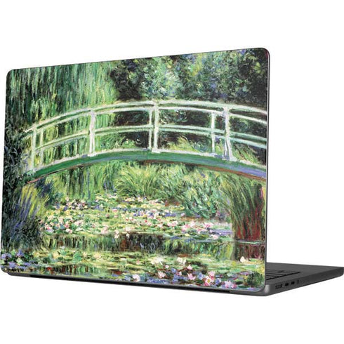 White Waterlilies, 1899 by Monet Apple MacBook Pro 14-inch Skin