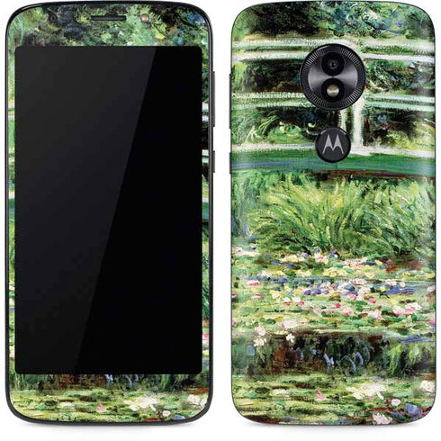 White Waterlilies, 1899 by Monet Moto E5 Play Skin