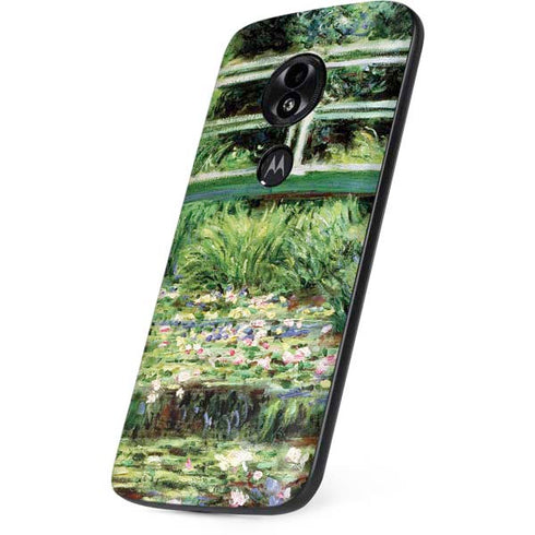 White Waterlilies, 1899 by Monet Moto E5 Play Skin