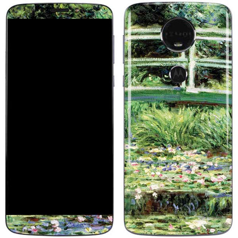 White Waterlilies, 1899 by Monet Moto E5 Plus Skin