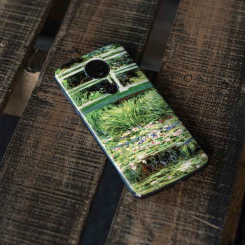White Waterlilies, 1899 by Monet Moto E5 Plus Skin