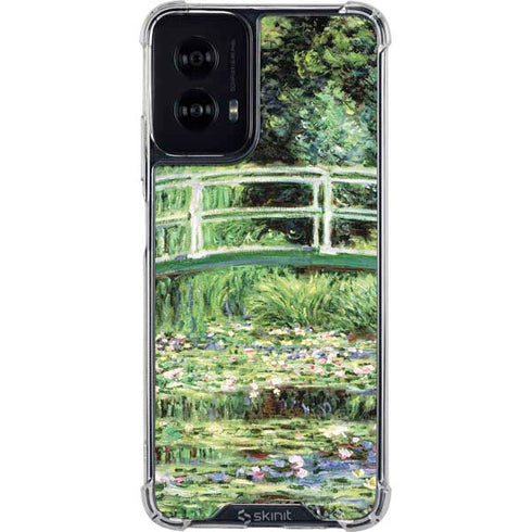 White Waterlilies, 1899 by Monet Moto G Power 5G (2024) Clear Case