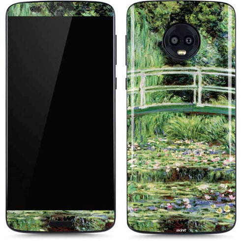 White Waterlilies, 1899 by Monet Moto G6 Skin
