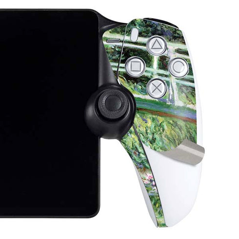 White Waterlilies, 1899 by Monet PlayStation Portal Remote Player Skin