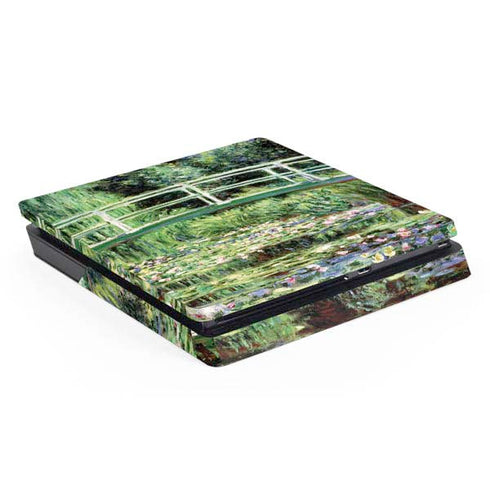 White Waterlilies, 1899 by Monet PS4 Slim Skin