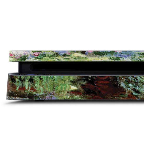 White Waterlilies, 1899 by Monet PS4 Slim Skin