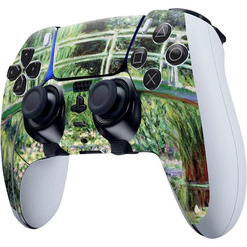 Claude Monet White Waterlilies, 1899 PS5 DualSense Edge Pro Controller Skin