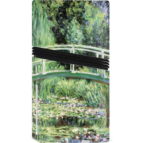 White Waterlilies, 1899 by Monet PS5 Pro Disk Console Skin