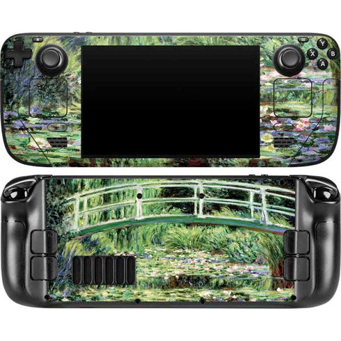 White Waterlilies, 1899 by Monet Steam Deck Handheld Gaming Computer OLED Skin