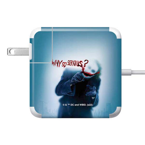 The Dark Knight Why So Serious 85W Power Adapter (15 and 17 inch MacBook Pro Charger) Skin