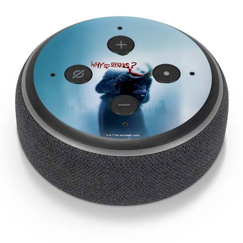 The Dark Knight Why So Serious Amazon Echo Dot Skin