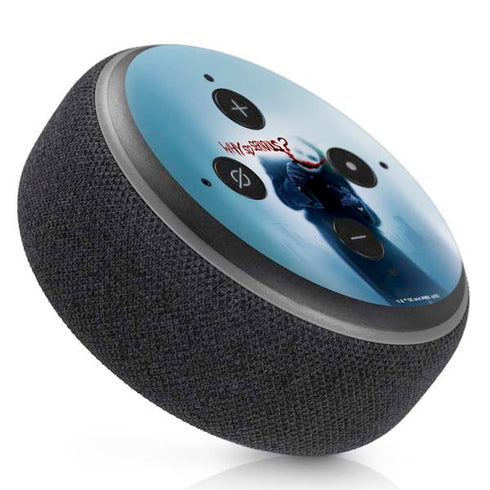 The Dark Knight Why So Serious Amazon Echo Dot Skin