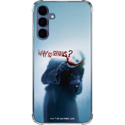 The Dark Knight Why So Serious Galaxy A55 5G Clear Case