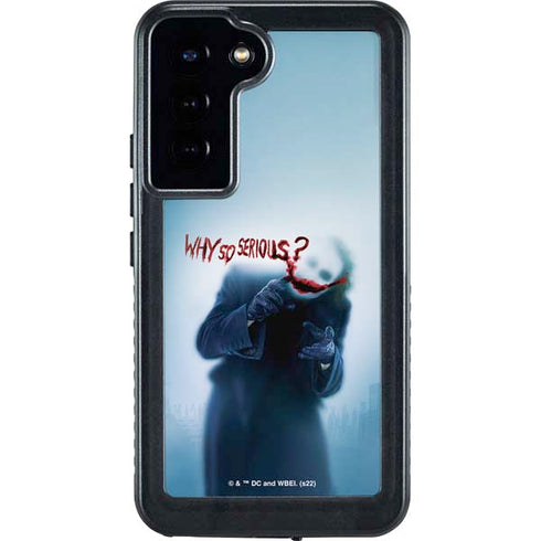 The Dark Knight Why So Serious Galaxy S24 Plus Waterproof Case
