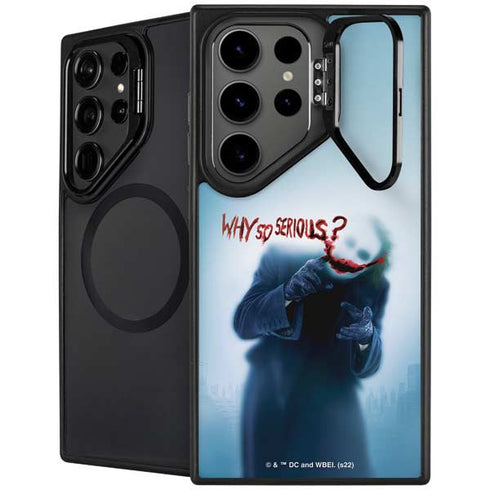 The Dark Knight Why So Serious Galaxy S25 Ultra Kickstand Case