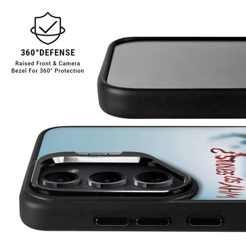 The Dark Knight Why So Serious Galaxy S24 Ultra Kickstand Case