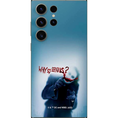 The Dark Knight Why So Serious Galaxy S25 Ultra Skin