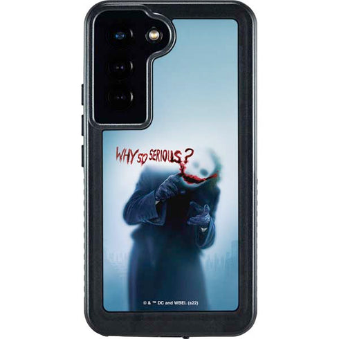 The Dark Knight Why So Serious Galaxy S24 Waterproof Case