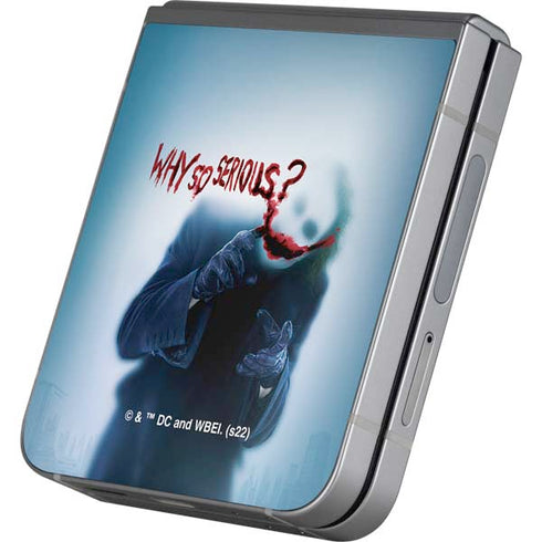 The Dark Knight Why So Serious Galaxy Z Flip6 Skin