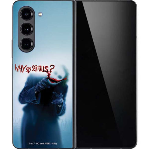 The Dark Knight Why So Serious Galaxy Z Fold5 5G Skin