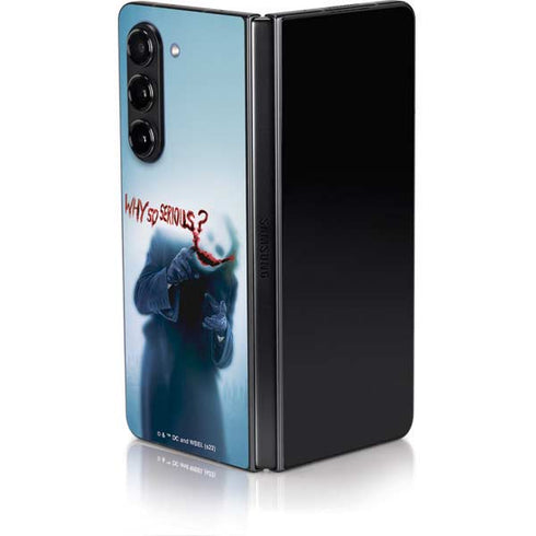The Dark Knight Why So Serious Galaxy Z Fold5 5G Skin
