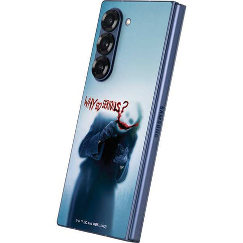 The Dark Knight Why So Serious Galaxy Z Fold6 Skin