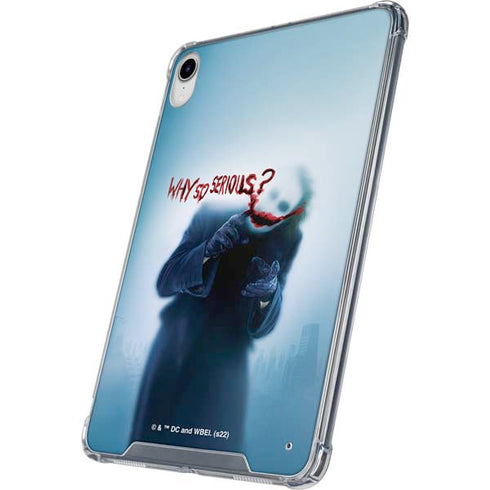 The Dark Knight Why So Serious iPad 11th Gen (2025) Clear Case
