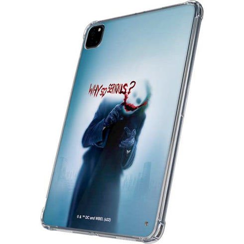 The Dark Knight Why So Serious iPad Pro 11in (2024) Clear Case