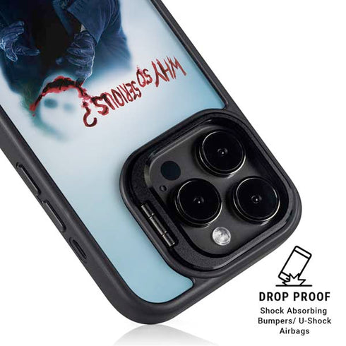 The Dark Knight Why So Serious iPhone 13 Pro Kickstand Case