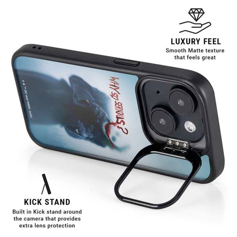 The Dark Knight Why So Serious iPhone 14 Kickstand Case
