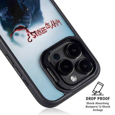 The Dark Knight Why So Serious iPhone 14 Pro Kickstand Case