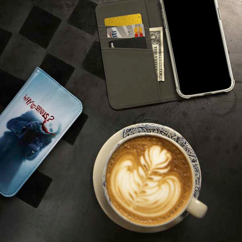 The Dark Knight Why So Serious iPhone 15 Plus Folio Case