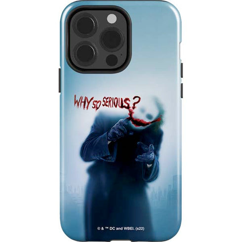 The Dark Knight Why So Serious iPhone 15 Pro Impact Case