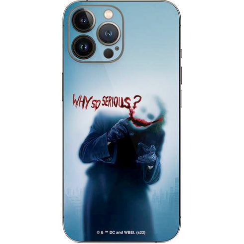 The Dark Knight Why So Serious iPhone 15 Pro Max Skin