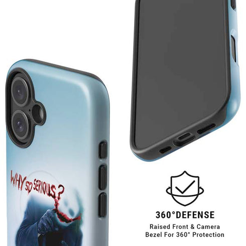 The Dark Knight Why So Serious iPhone 16 Magsafe Impact Case