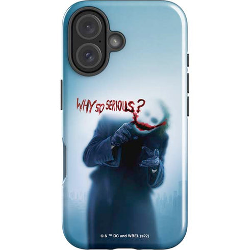 The Dark Knight Why So Serious iPhone 16 Plus Impact Case