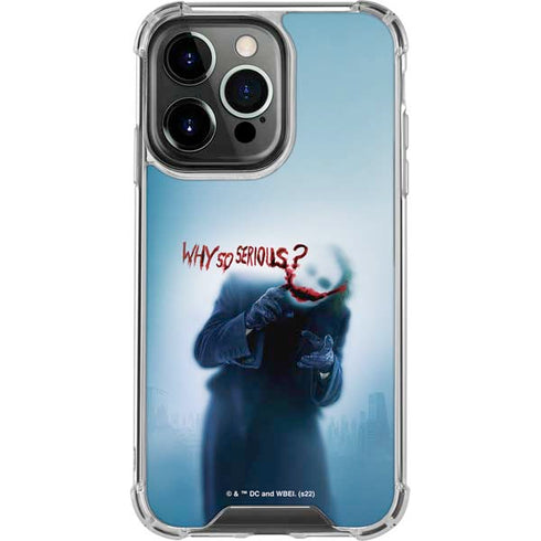 The Dark Knight Why So Serious iPhone 16 Pro Clear Case