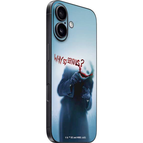 The Dark Knight Why So Serious iPhone 16 Skin