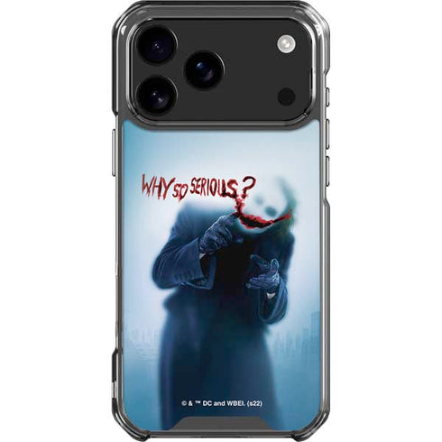 The Dark Knight Why So Serious iPhone 18 Pro Max Clear Case
