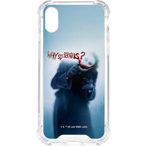 The Dark Knight Why So Serious iPhone XS Clear Case