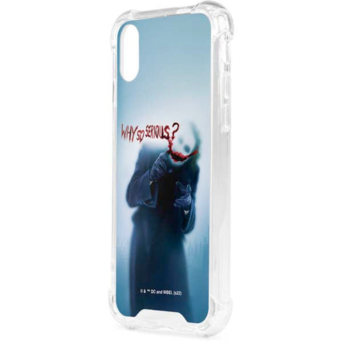 The Dark Knight Why So Serious iPhone XS Clear Case