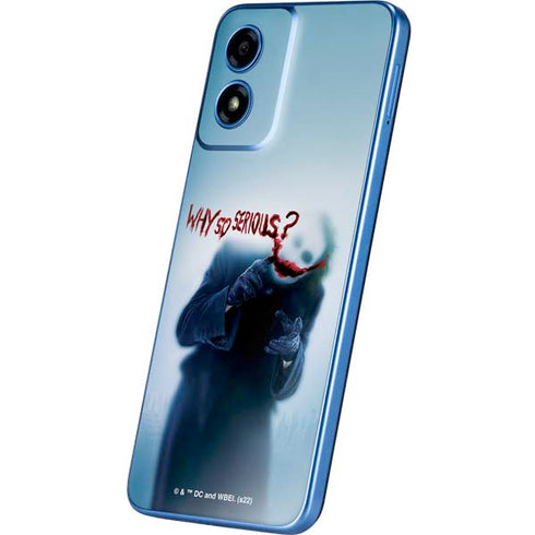The Dark Knight Why So Serious Moto G Play 4G (2024) Skin