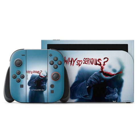 The Dark Knight Why So Serious Nintendo Skins
