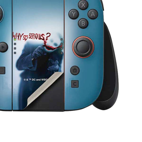 The Dark Knight Why So Serious Nintendo Switch 2 (2025) Joy-Con Controller Skin