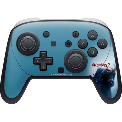 The Dark Knight Why So Serious Nintendo Switch 2 (2025) Pro Controller Skin