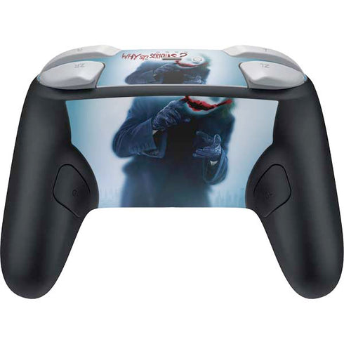 The Dark Knight Why So Serious Nintendo Switch 2 (2025) Pro Controller Skin