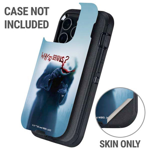 The Dark Knight Why So Serious Otterbox Defender iPhone Skin